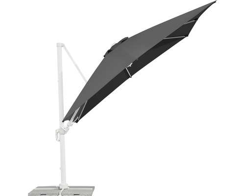 Freiarm-Sonnenschirm mit Fuß