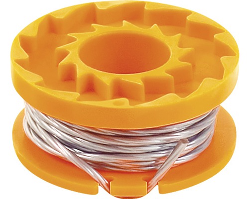 Bindedraht auf einer Kunststoffspule