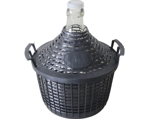 Korbflasche mit Bügelverschluss 5 L Korbflasche mit Bügelverschluss 5 L