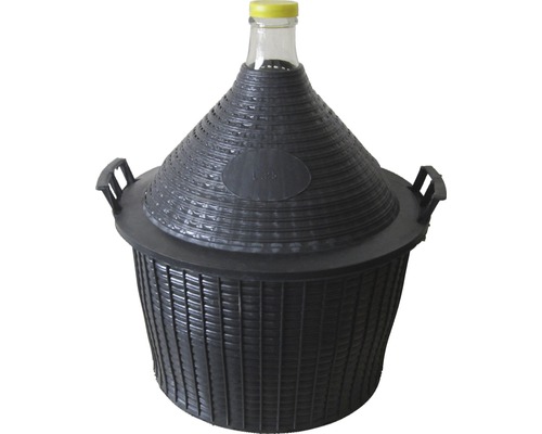 Korbflasche mit Bügelverschluss 25 L Korbflasche mit Bügelverschluss 25 L