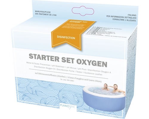 Whirlpool Starterset Sauerstoff zur Desinfektion und Pflege