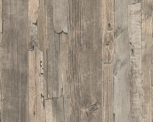 Vliestapete 95405-3 Best of Wood'n Stone Holz-Optik braun Tapete mit Holzoptik