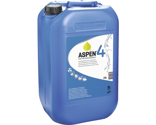 Aspen 4 Alkylatbenzin für Viertaktmotoren, 25 Liter Kanister