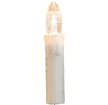 Dekorative LED-Kerze mit Wachstropfenoptik