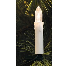 LED-Christbaumkerze mit Clip zur Befestigung am Weihnachtsbaum