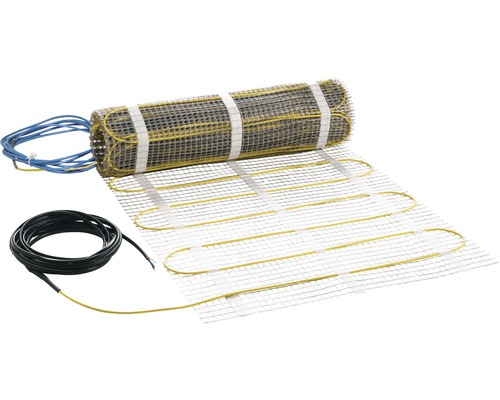 Elektrische Fußbodenheizmatte Veria QM 150 1-Leiter 225W 1,5m² 1C GLO Elektrische Fußbodenheizung mit Kabel und Gittermatte