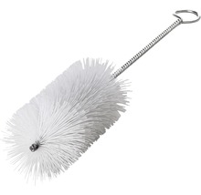 Flaschenbürste mit Metallgriff und Borsten