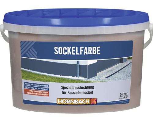 Eimer Sockelfarbe für Fassaden, 5 Liter