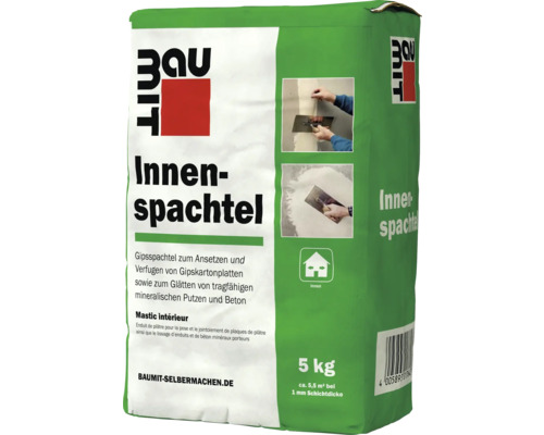 Baumit Innenspachtel für Reparatur- und Spachtelarbeiten für innen 5 Kg