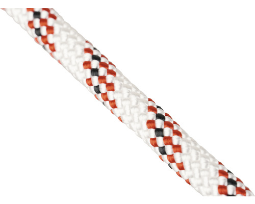 Seil Passat Mamutec Polyester weiß/rot Ø 10 mm, Meterware