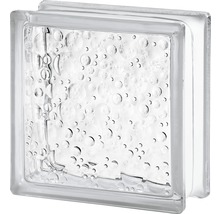 Glasbaustein Regentropfen weiss 19 x 19 x 8 cm-thumb-0 Glasbaustein Regentropfen weiss 19 x 19 x 8 cm-thumb-0