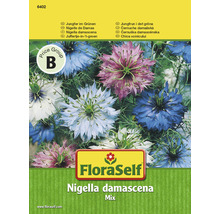 Jungfer im Grünen Mix FloraSelf samenfestes Saatgut Blumensamen