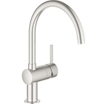 Küchenarmatur mit Einhebelmischer GROHE Minta supersteel matt 32917-thumb-0 Küchenarmatur mit Einhebelmischer GROHE Minta supersteel matt 32917-thumb-0