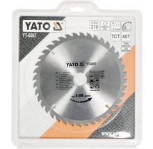 Kreissägeblatt Yato HM 210 x 3,2 x 30 mm 40 Z