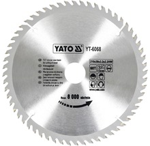 Kreissägeblatt Yato HM 210 x 3,2 x 30 mm 60 Z