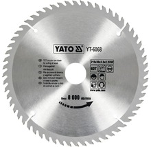 Kreissägeblatt Yato HM 210 x 3,2 x 30 mm 60 Z