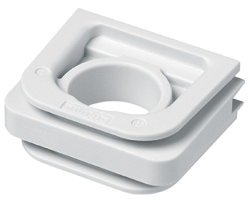 Kunststoff Rosette für Heizungsrohre