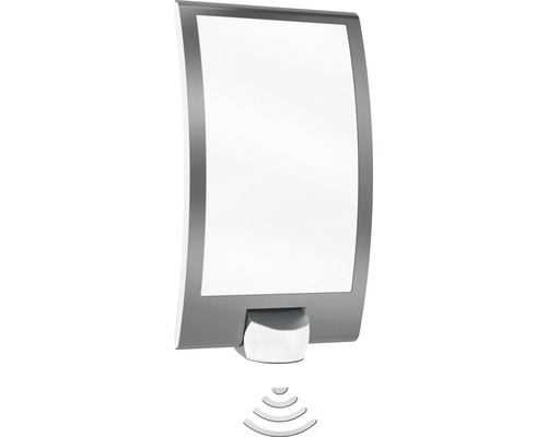 Steinel LED Sensor Außenwandleuchte 1-flammig H 286 mm L 22 S anthrazit/weiß WLAN Antenne für besseren Empfang