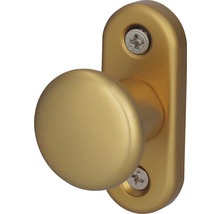 Goldener Türknauf mit Schrauben