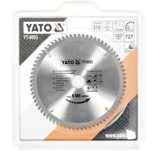 Yato Kreissägeblatt für Aluminium, 210 Millimeter Durchmesser
