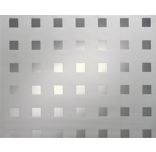 Dekorfolie mit Quadratmuster für Fenster und Glasflächen
