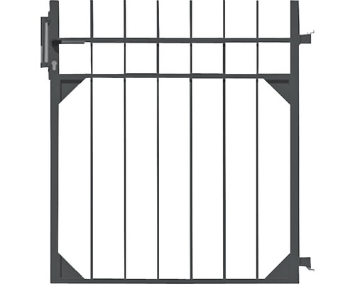 Einzeltor ALBERTS Guardian 96,5 x 100 cm schwarz Einzeltor ALBERTS Guardian 96,5 x 100 cm schwarz
