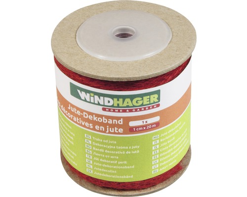 Jutedekoband auf Spule, 1 Zentimeter x 20 Meter