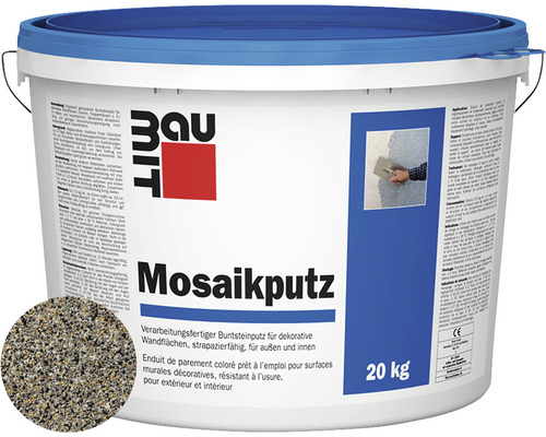 Baumit Mosaikputz M326 hellgrau-schwarz-hellbraun-weiss 20 kg