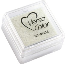 Versa Color Stempelkissen mit weißer Farbe in transparenter Box