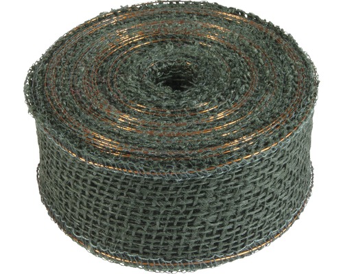 Dekoratives Band aus Jute auf einer Rolle