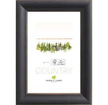 Portraitrahmen Holz Country schwarz braun 18x24 cm