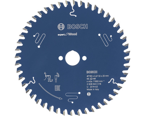 Kreissägeblatt Expert for Wood Ø 160x20x2,2 mm Z 48