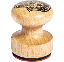 Holzstempel mit Ornamentik