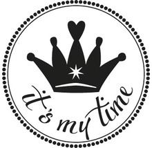 Stempel "it´s my time", 3cm ø