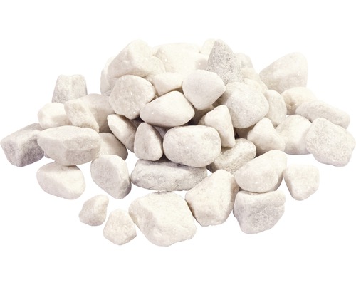 Marmorkies Carrara 15-25 mm 250 kg weiß