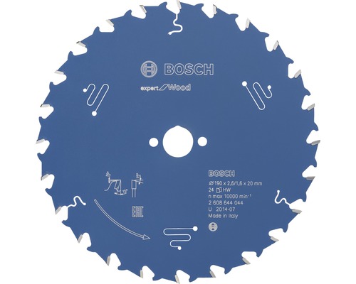 Kreissägeblatt Expert for Wood Ø 190x20 mm Z 24