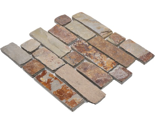 Mosaikfliese aus Naturstein