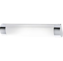 LED Wandleuchte IP44 8W 720 lm 4000 K neutralweiß 375 mm chrom-thumb-0