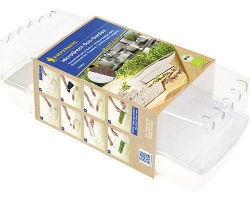 Kiepenkerl MicroGreen Duo-Garden Anzuchtset inklusive Pads und Saatgut