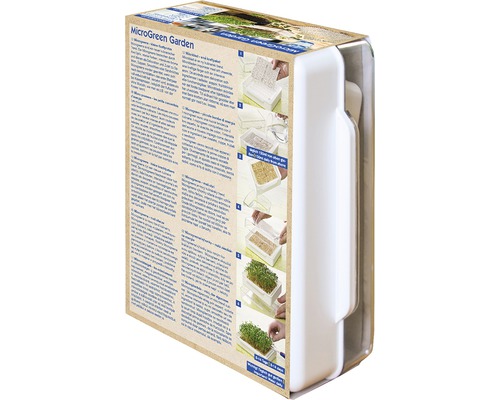 Microgreen Garden Set in Verpackung