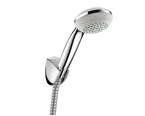 Handbrause Set hansgrohe Crometta 85 Mono oval 85 mm inkl. Brauseschlauch 1600 mm chrom 27577000