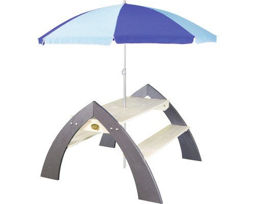 Kinder-Picknicktisch axi Kylo XL mit Sonnenschirm 119x108x75 cm Picknicktisch mit Sonnenschirm für Kinder