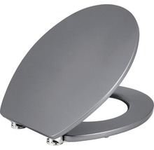 WC-Sitz form & style Metallic silver MDF mit Absenkautomatik-thumb-0