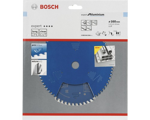 Bosch Expert Aluminium Sägeblatt, Durchmesser 160 Millimeter