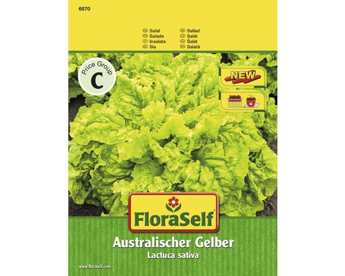 FloraSelf Australischer Gelber Pflücksalat Samen