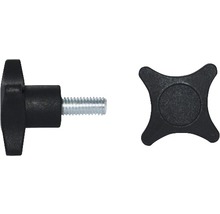 Schraubknebel mit Gewindebolzen aus Metall