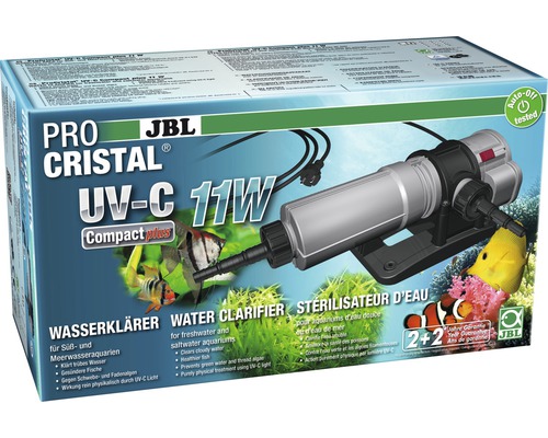 UV-C Wasserklärer JBL ProCristal UV-C Compact Plus 11W JBL ProCristal UV-C 11 W Wasserklärer für Aquarien