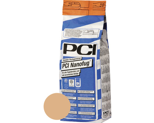 PCI Nanofug® Variabler Flexfugenmörtel für Steingut- und Steinzeugbeläge caramel 4 kg-0