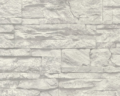 Vliestapete 7071-16 Best of Wood'n Stone Bruchstein grau Tapete mit Steinmuster
