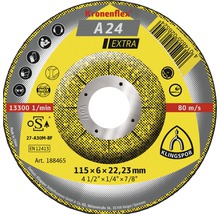 Schruppscheibe Klingspor A 24 Extra Ø 115x22,23 mm